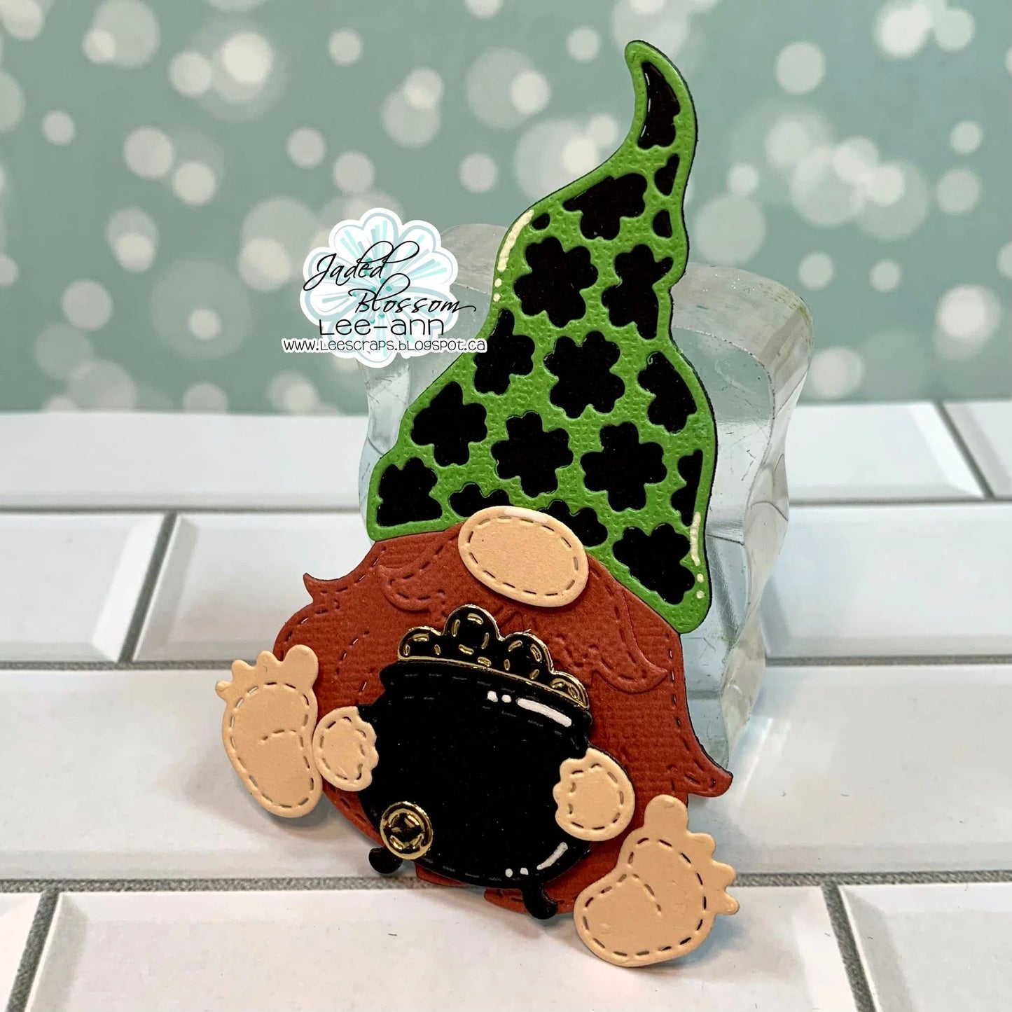 JB Collections Gnome add on snijmallen set voor creatieve kaarten en tafereeltjes - St Patricks day