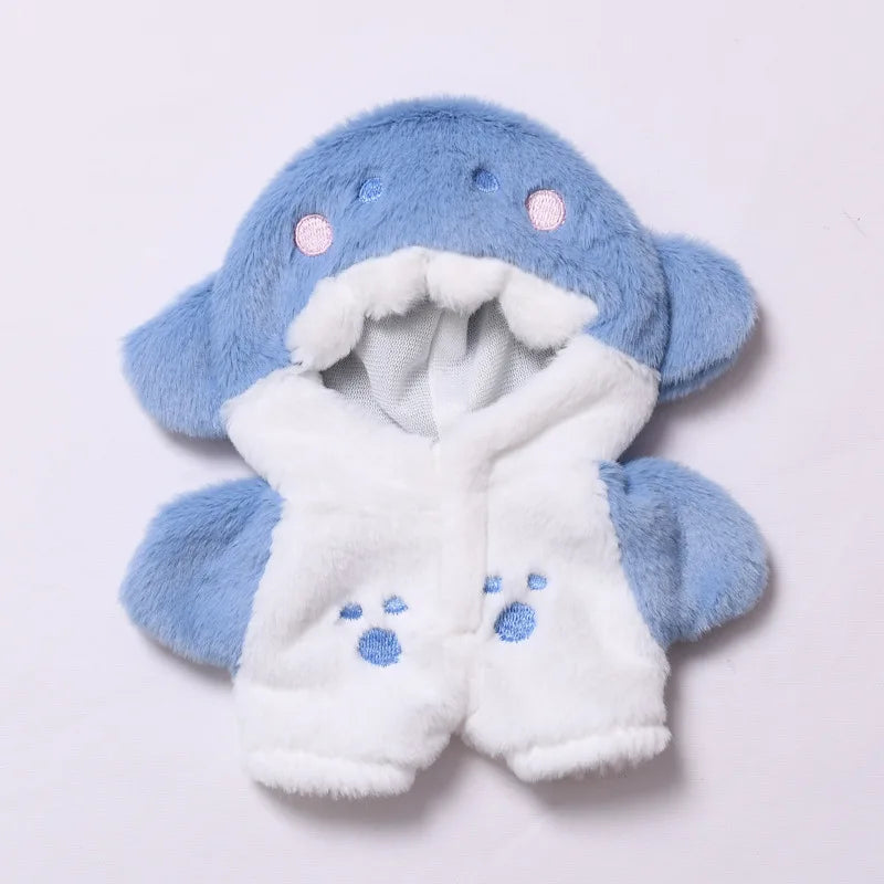 Kleding voor Labubu poppen – Outfit set voor 15/17 cm knuffelpoppen