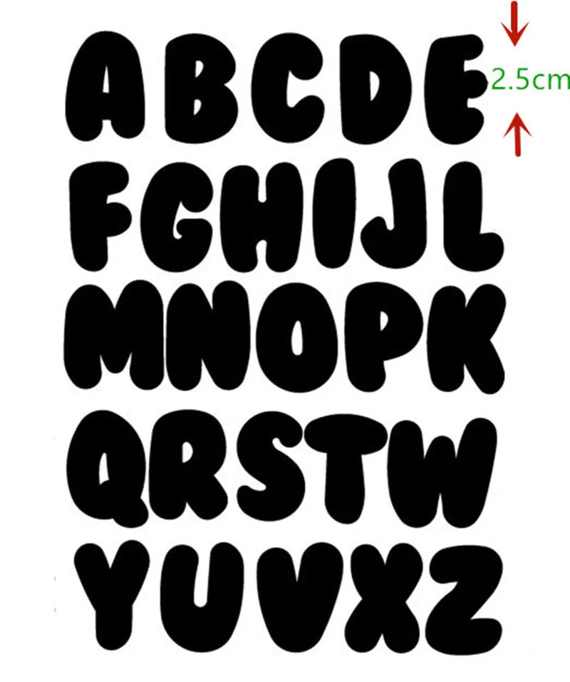 Metalen snijmal - 26-delige letters set voor scrapbooking en kaarten