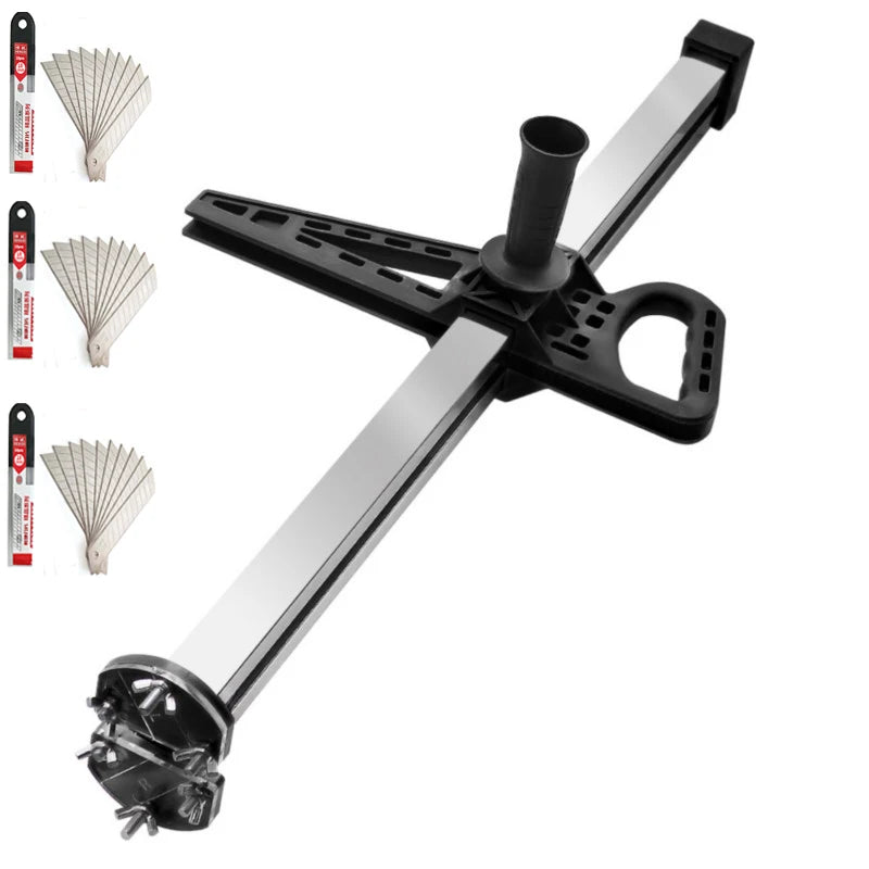 Professionele roestvrijstalen handmatige gipsplaat snijroller – hout- en wandbewerkingsgereedschap