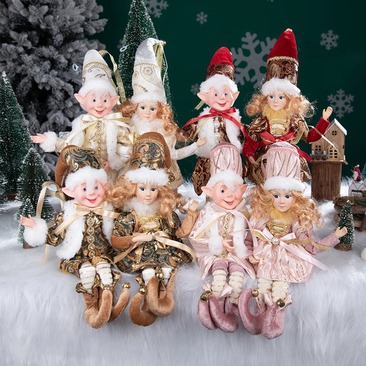 Kerst pop engel hanger meisje decoratie voor kerstboom