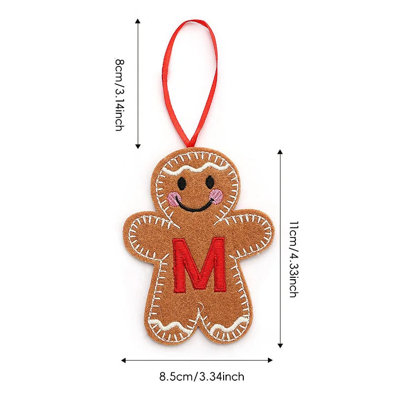 Kerst ornament voor in Kerstboom – Schattige Peperkoekpop Hanger voor Feestelijke Decoratie