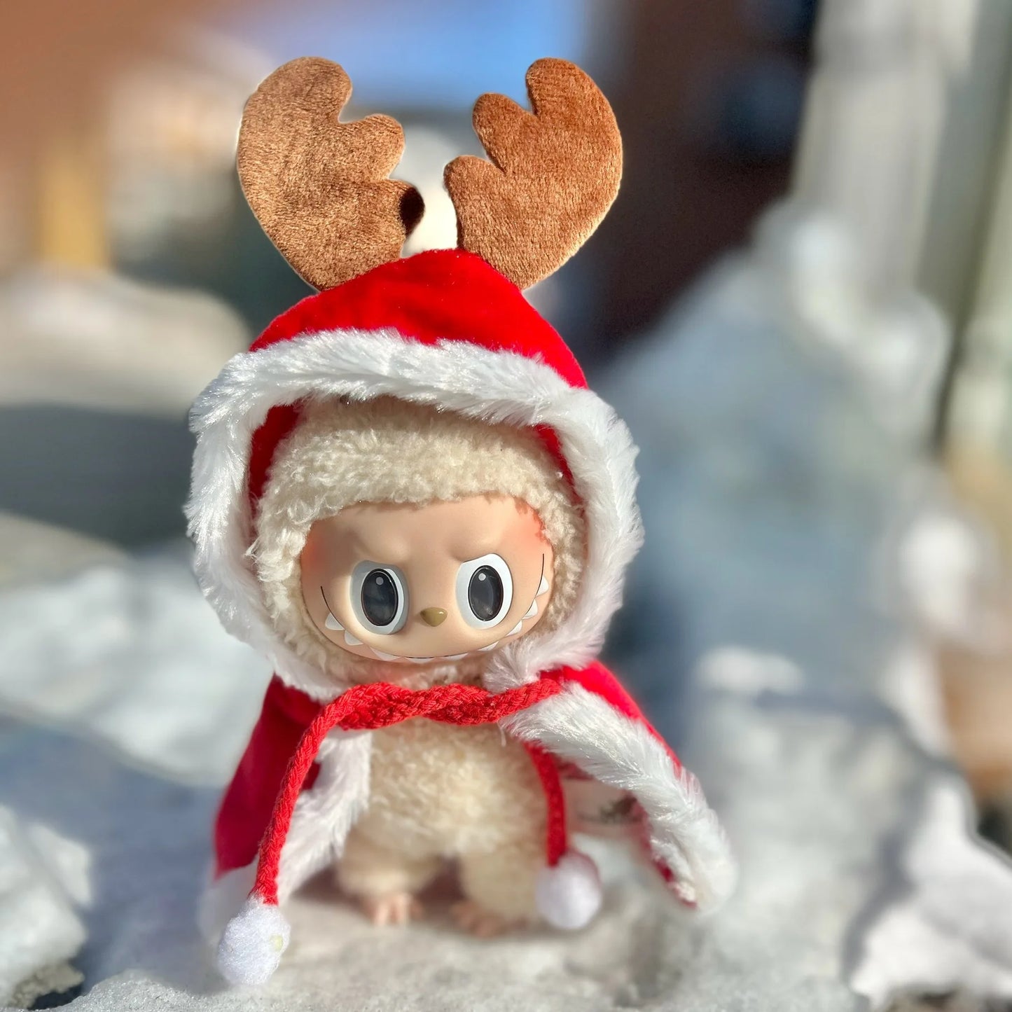 Kleding voor Labubu poppen – 7 schattige kerst hoodies in Kawaii stijl