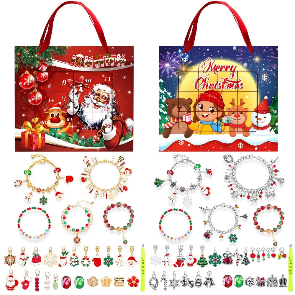 Advent kalender armbandenset – 24 dagen vol verrassende sieraden