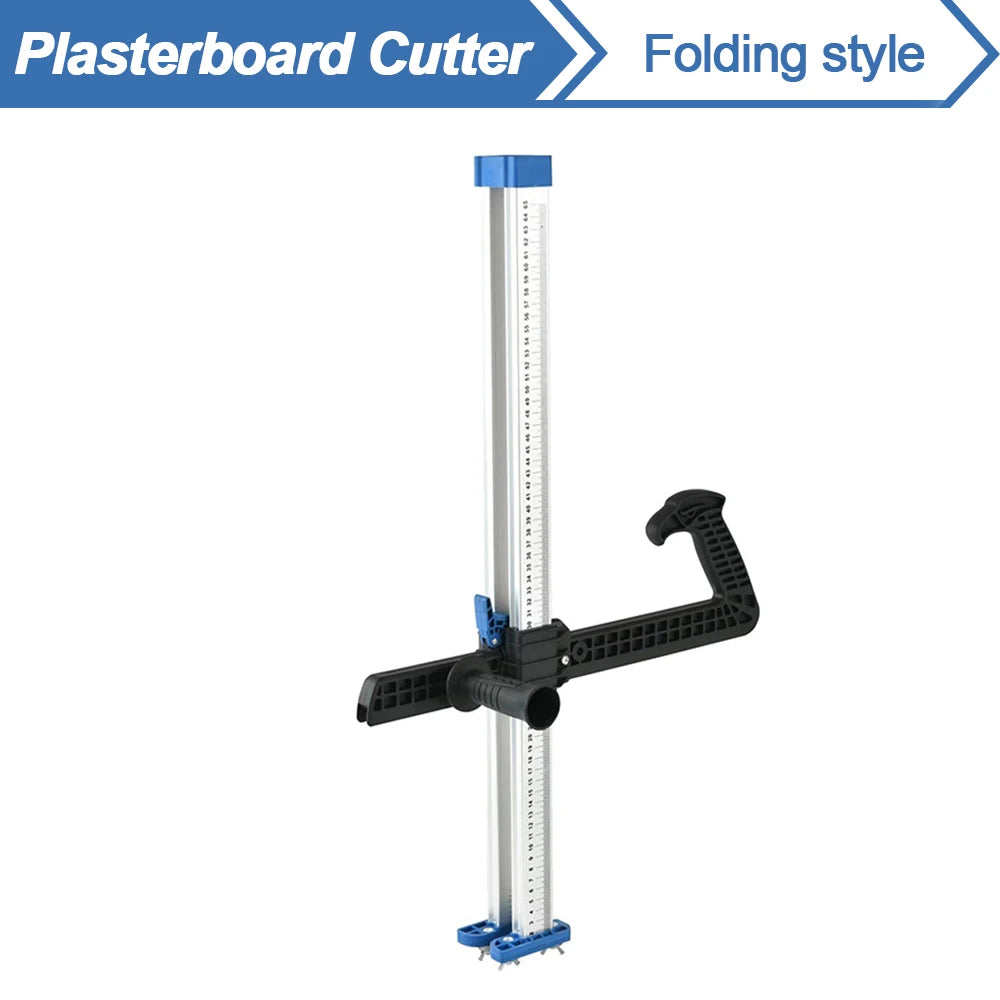 Maak precisiesnedes met deze opvouwbare aluminium gipsplaat snijder