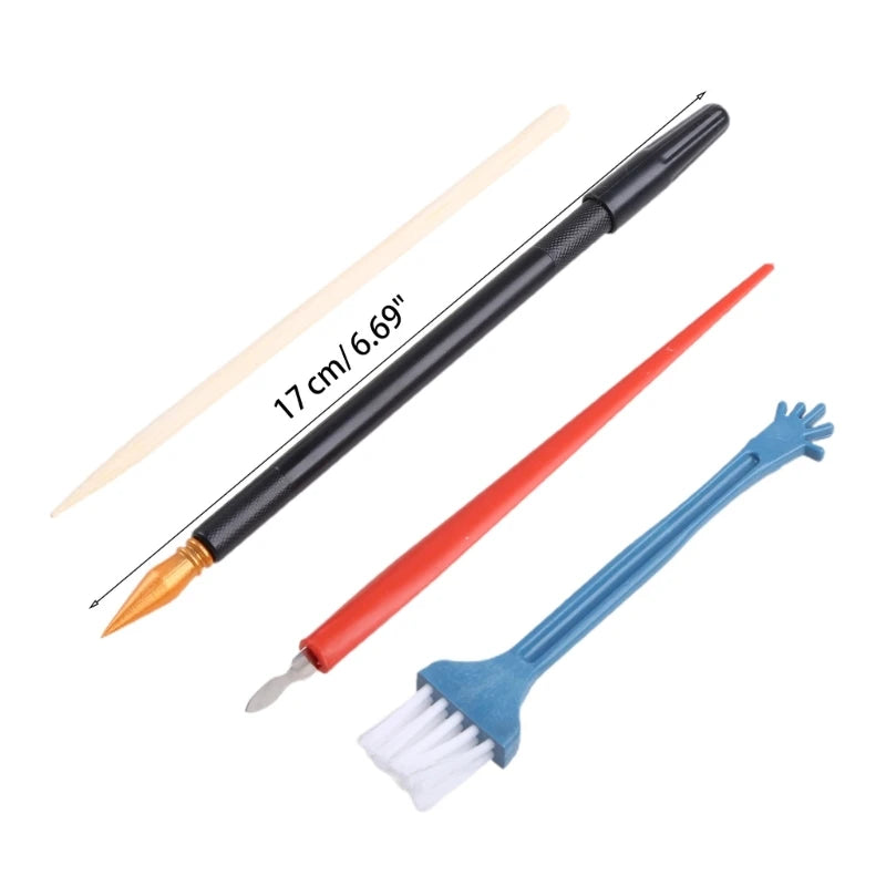 Krastekening gereedschapset – 5-delige krasart tools