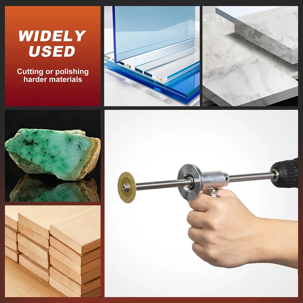 Binnenpijpsnijder verstelbaar voor PVC buizen – interne pijpsnijder met 0,6 cm zeskant aansluiting voor boormachine