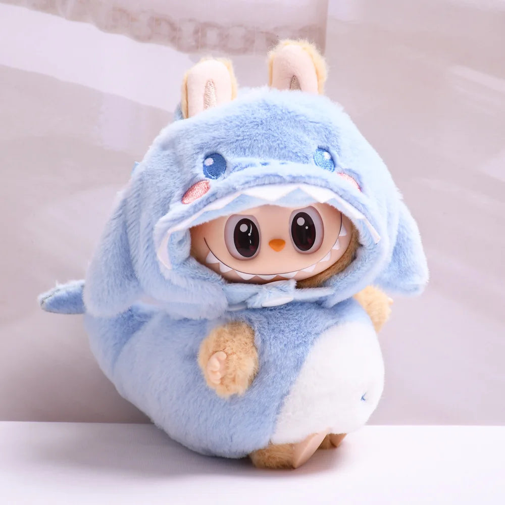 Kleding voor Labubu poppen – Outfit set voor 15/17 cm knuffelpoppen