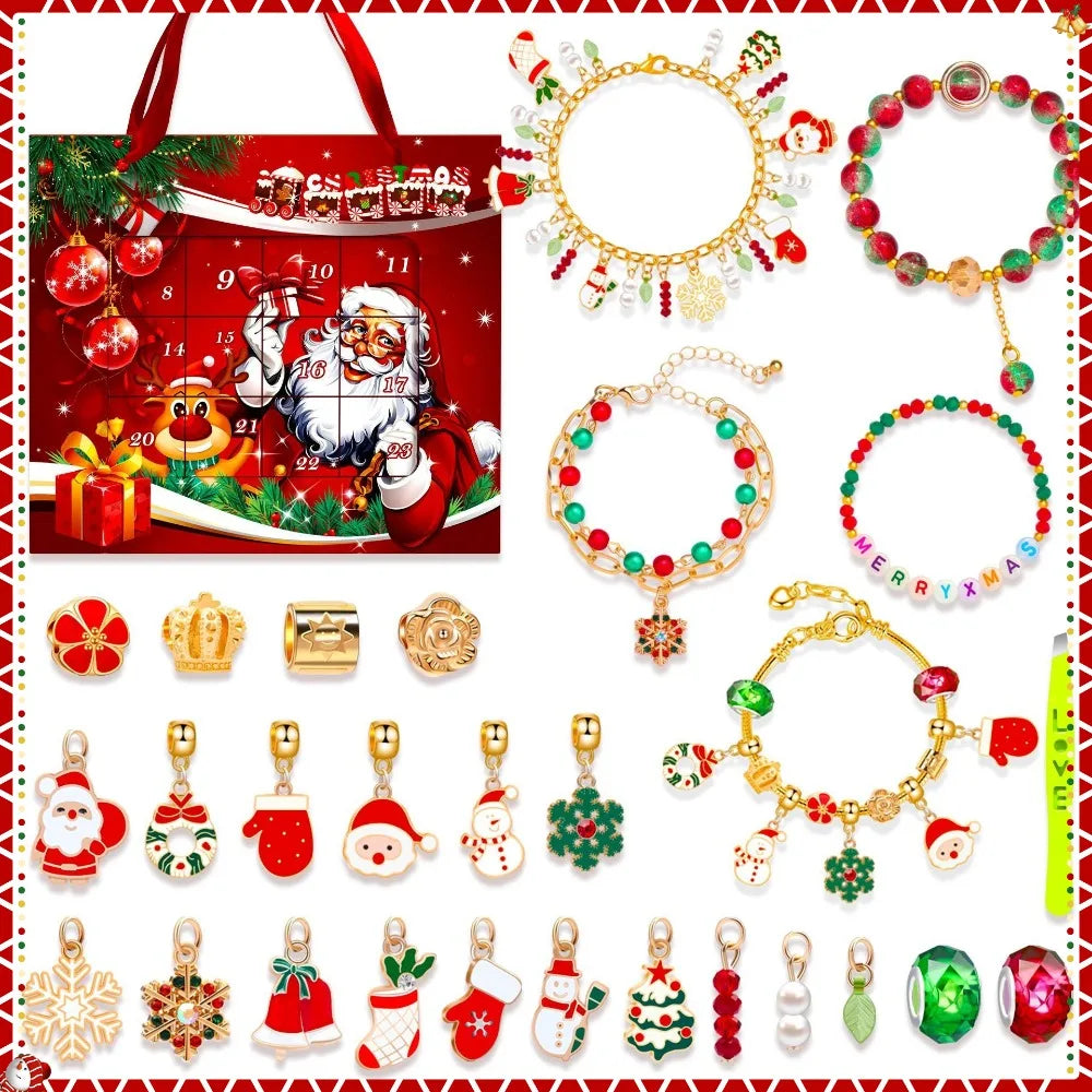 Advent kalender armbandenset – 24 dagen vol verrassende sieraden