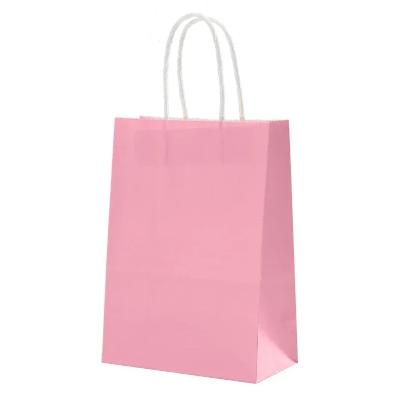 Kerst cadeau verpakking kraft papieren tas – herbruikbare geschenk- en shopper zakken