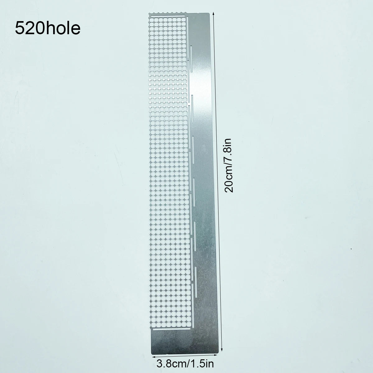 Diamond Painting steentjes raster RVS liniaal met 240/360/520 vakjes