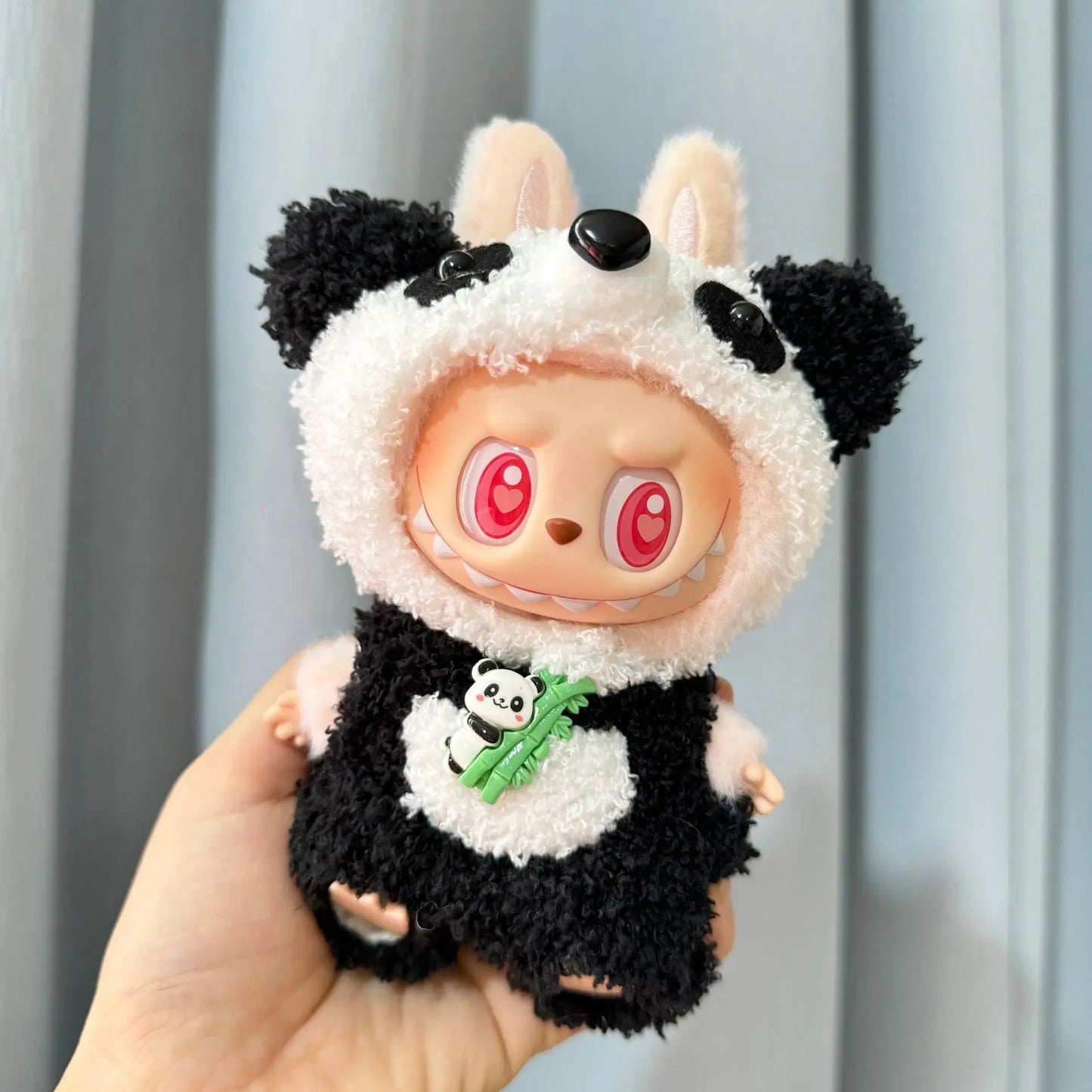 Kleding voor Labubu poppen – Outfit set voor 15/17 cm knuffelpoppen