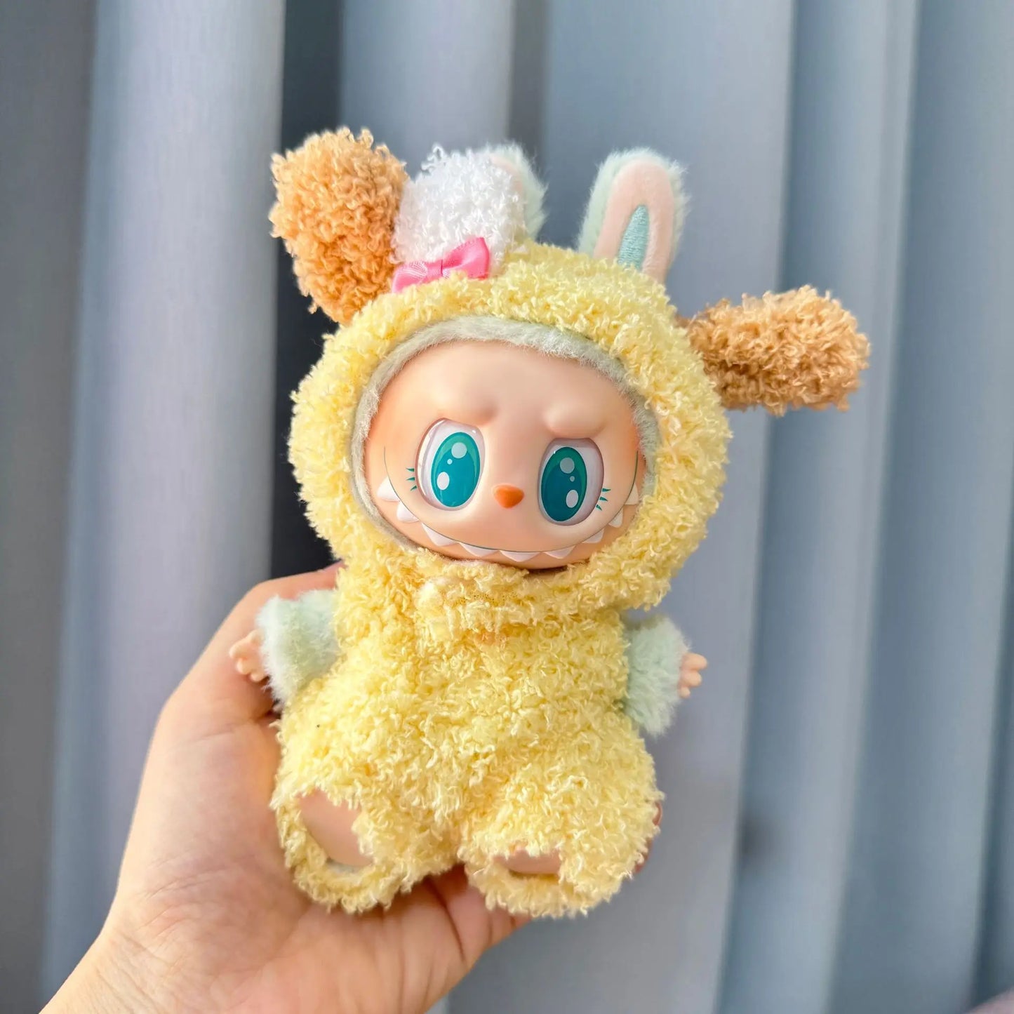 Kleding voor Labubu poppen – Outfit set voor 15/17 cm knuffelpoppen