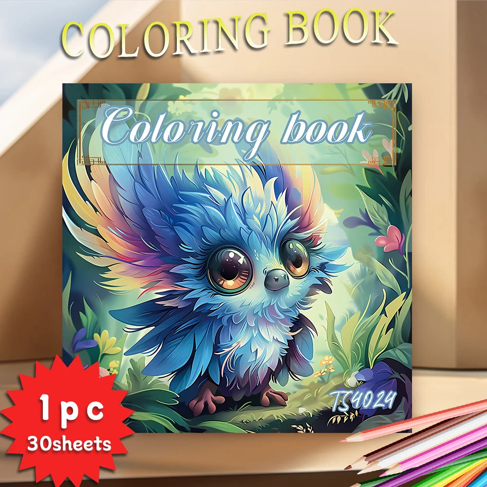 Kleurboek voor volwassenen en tieners – Ontspannende creatieve tekeningen voor stressverlichting en cadeau-ideeën