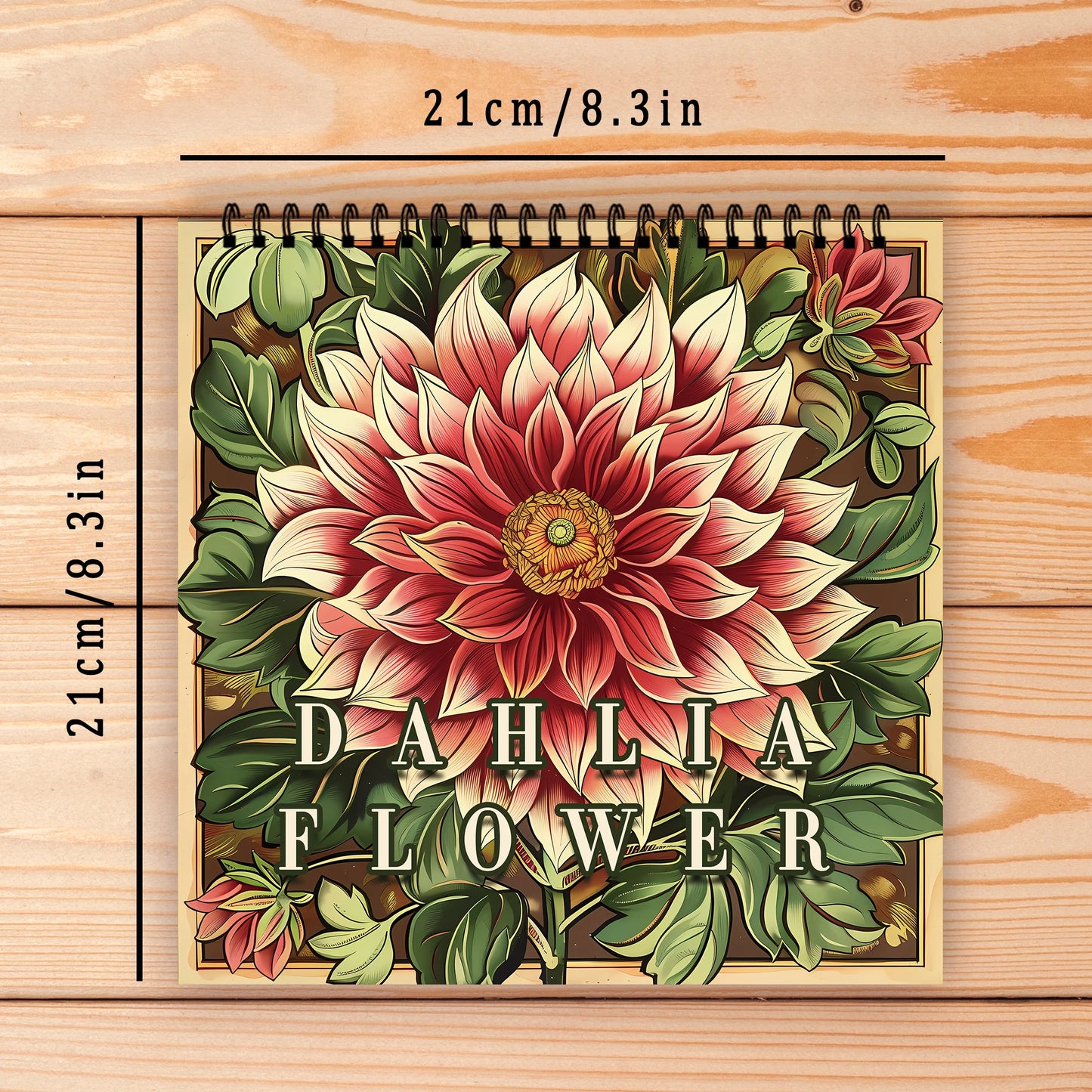 Kleurboek voor volwassenen en tieners – Spiraalontwerp met dik papier voor ontspanning en creativiteit