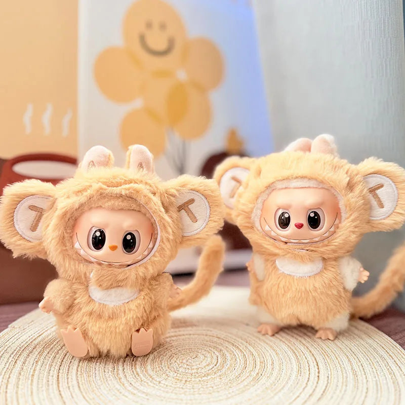 Kleding voor Labubu poppen – Outfit set voor 15/17 cm knuffelpoppen