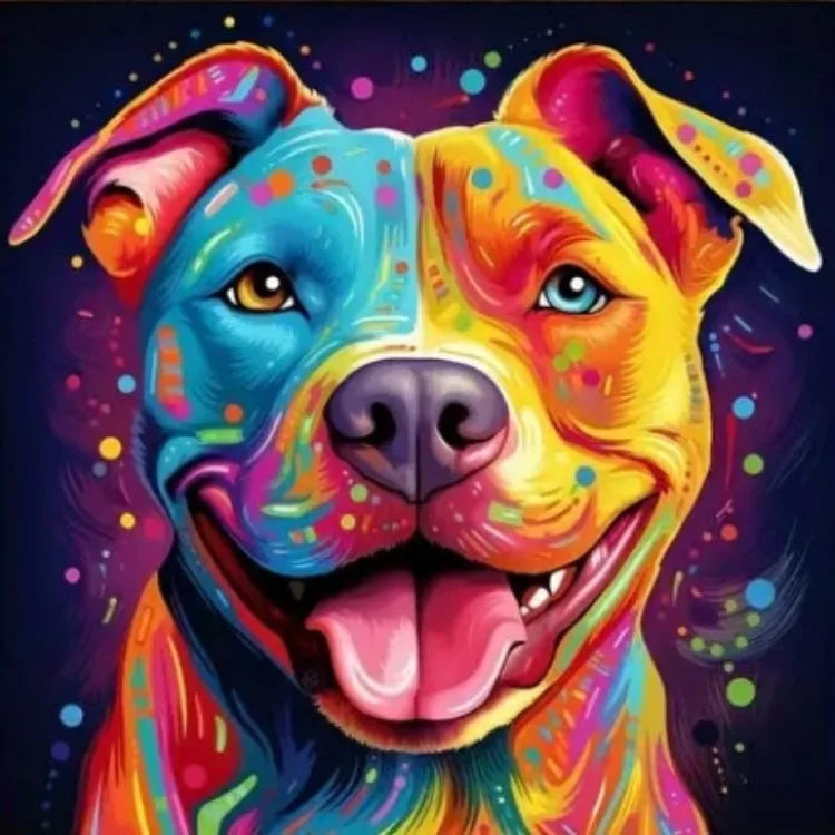 AB Diamond Painting met AB en Fairy dust steentjes Dieren