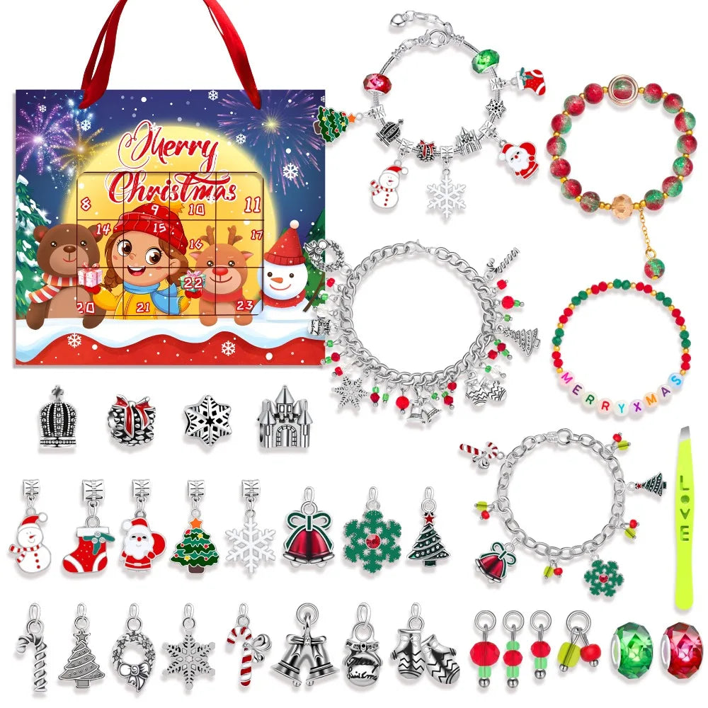 Advent kalender armbandenset – 24 dagen vol verrassende sieraden