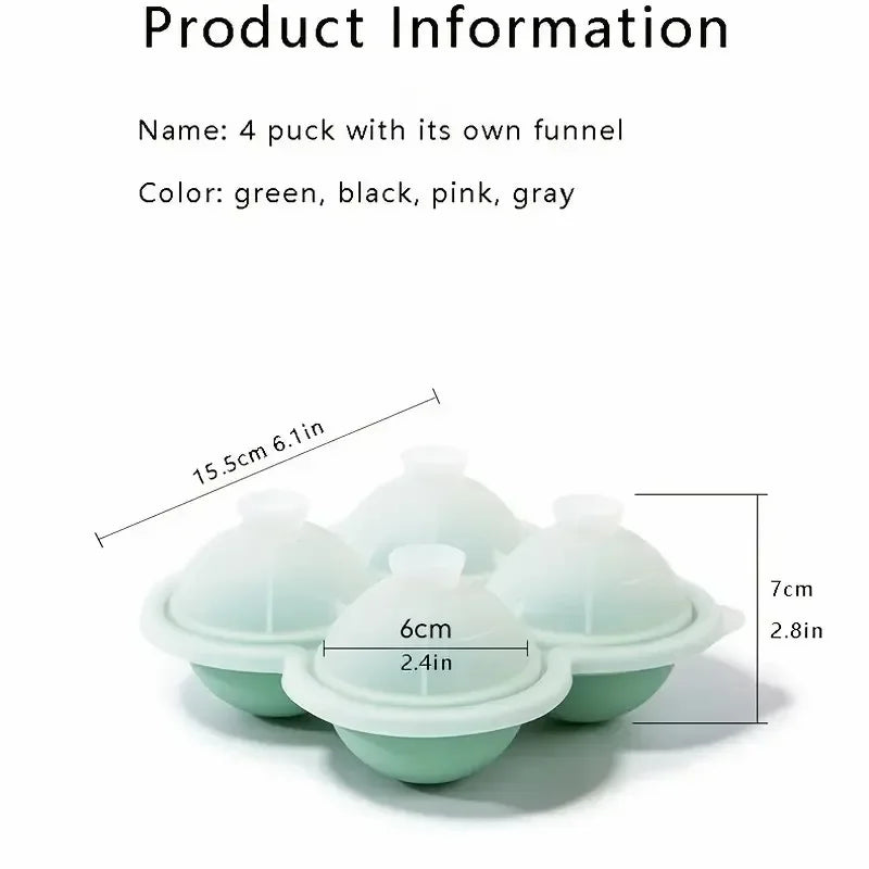IJsblokjesvorm Grote Silicone Tray voor Drankjes en Feestjes