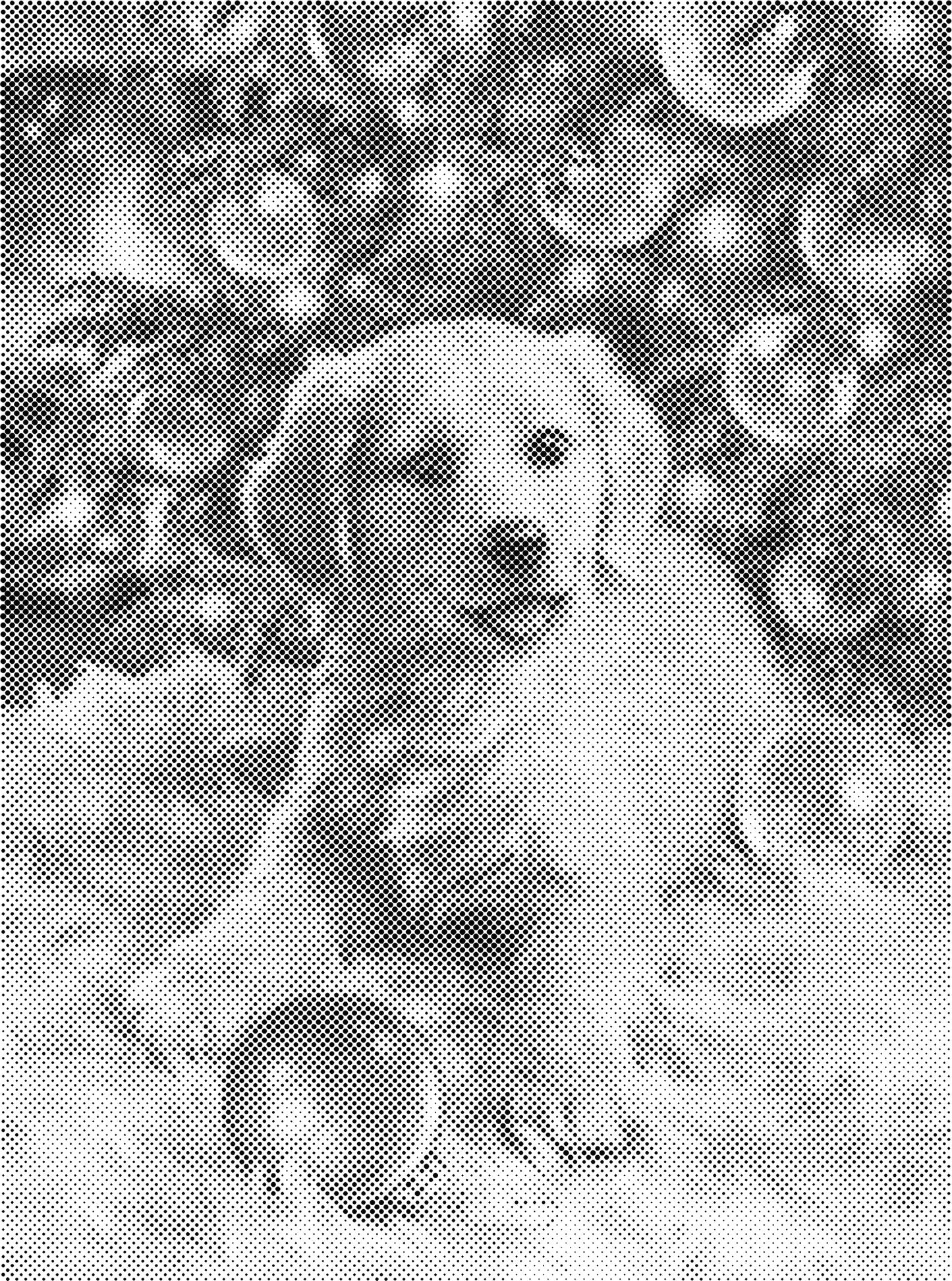 DOT Painting Cartoon Kerst – Één Kleur Stippelkunst