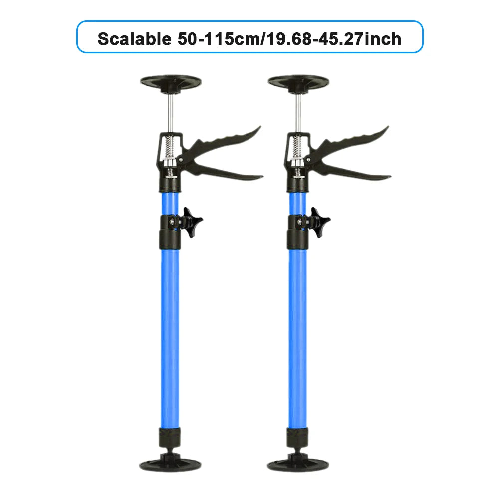 Verstelbare telescopische stalen steun – arbeidsbesparende hefstang voor kasten en gipsplaten