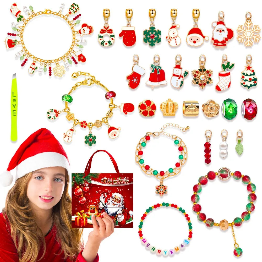 Advent kalender armbandenset – 24 dagen vol verrassende sieraden