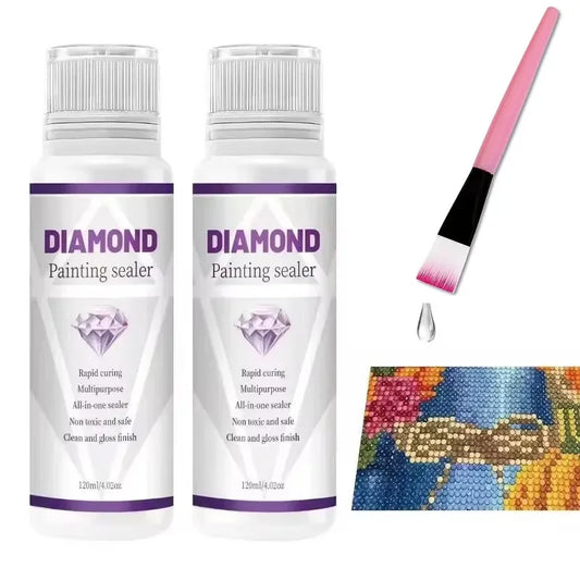 Diamond Painting Sealer – Permanente Hechting en Bescherming, 100ml