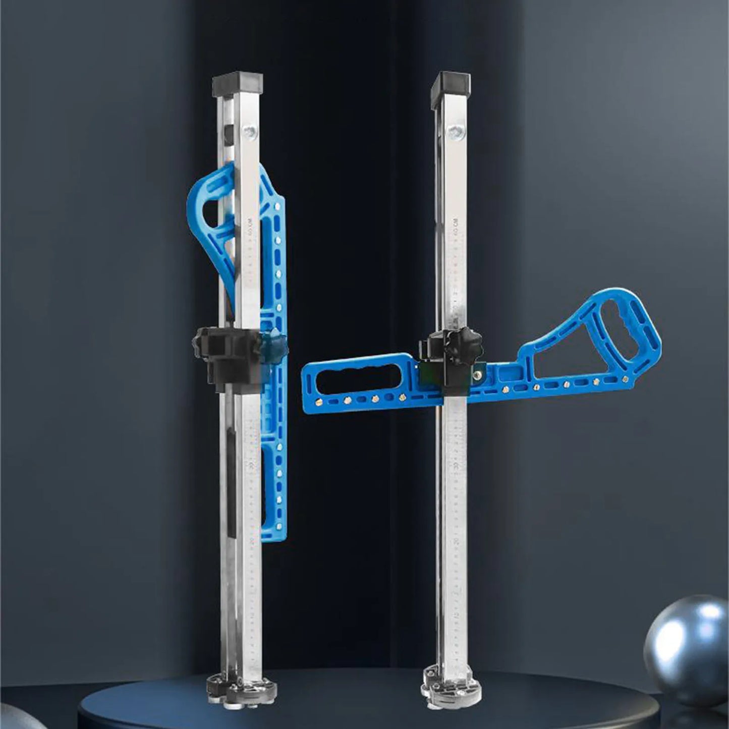 Gipsplaat snijder opvouwbaar met verstelbaar mes 2 tot 60 cm – draagbaar gipsplaat snijgereedschap