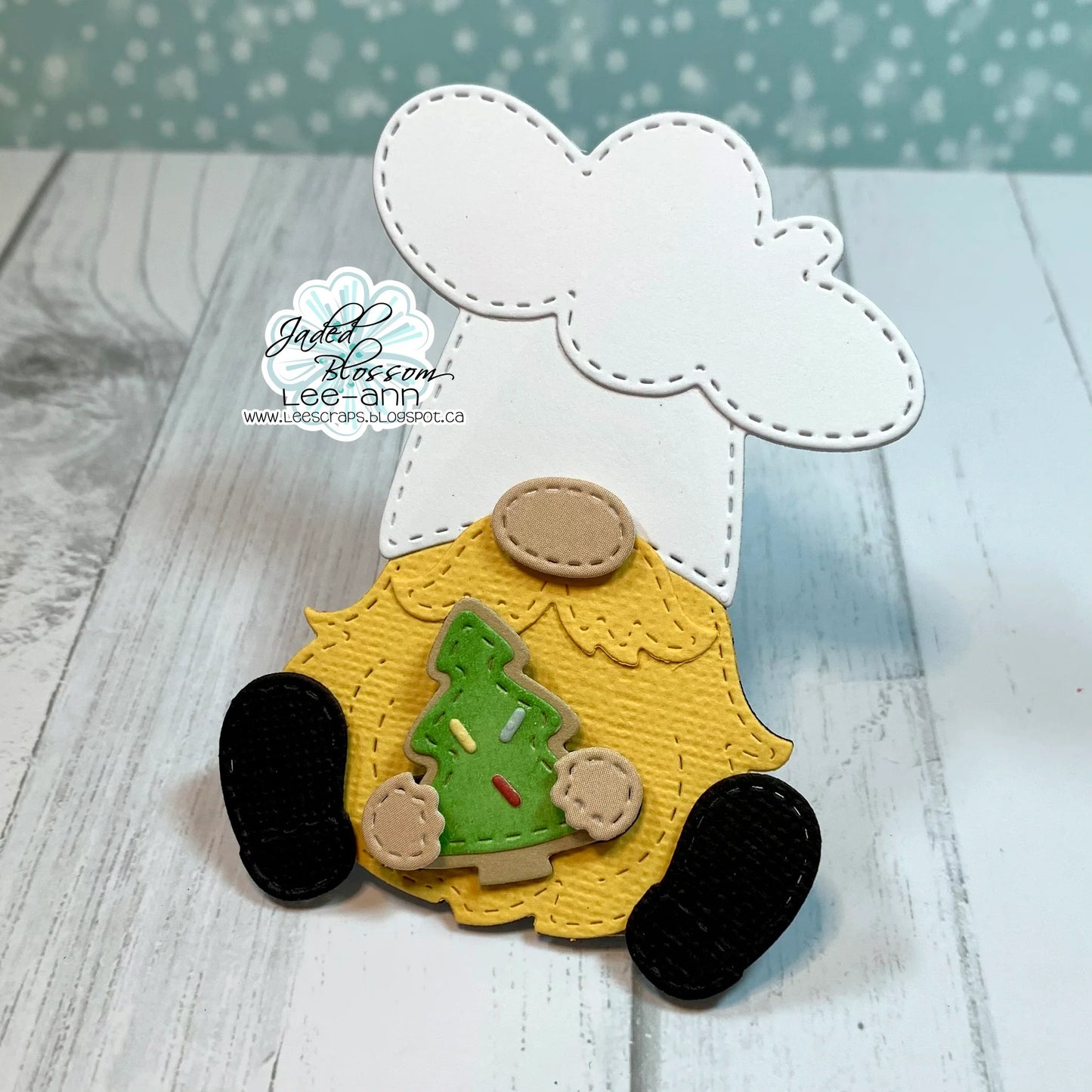 JB Collections Gnome add on snijmallen set voor creatieve kaarten en tafereeltjes - Bakken