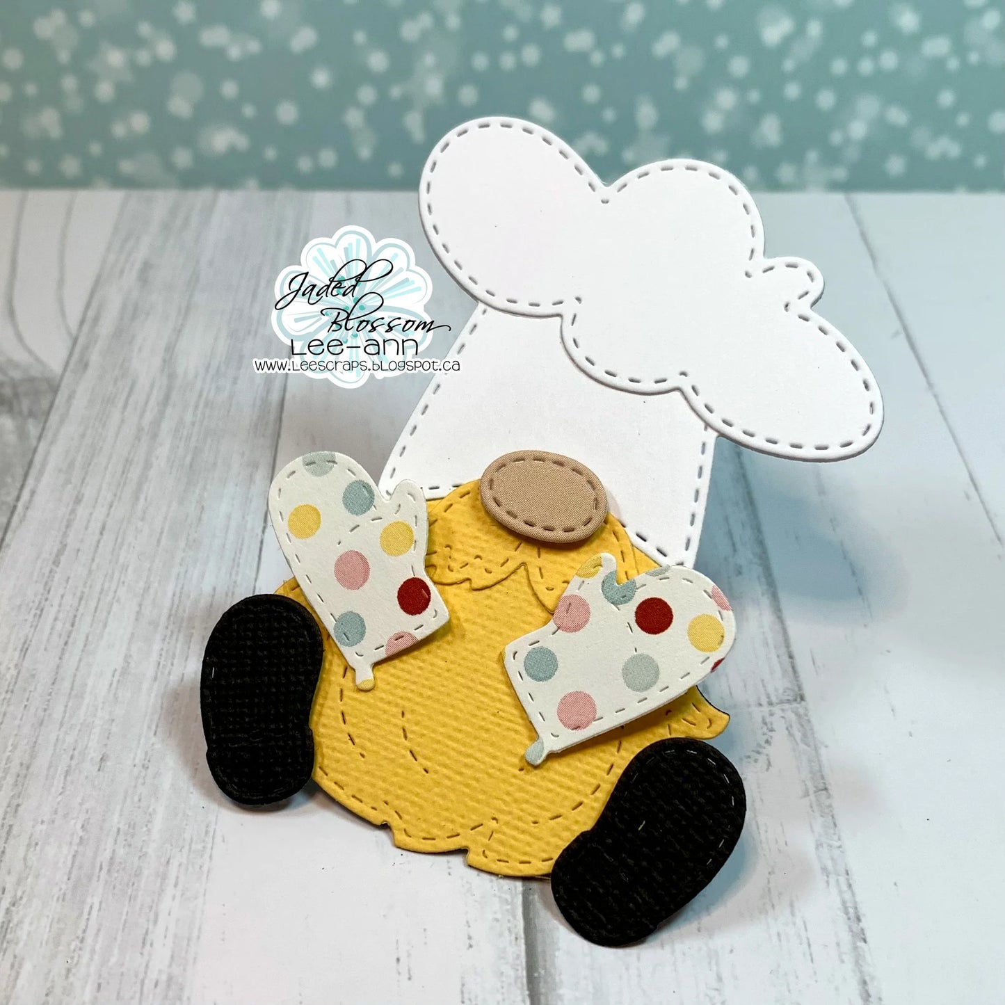 JB Collections Gnome add on snijmallen set voor creatieve kaarten en tafereeltjes - Bakken