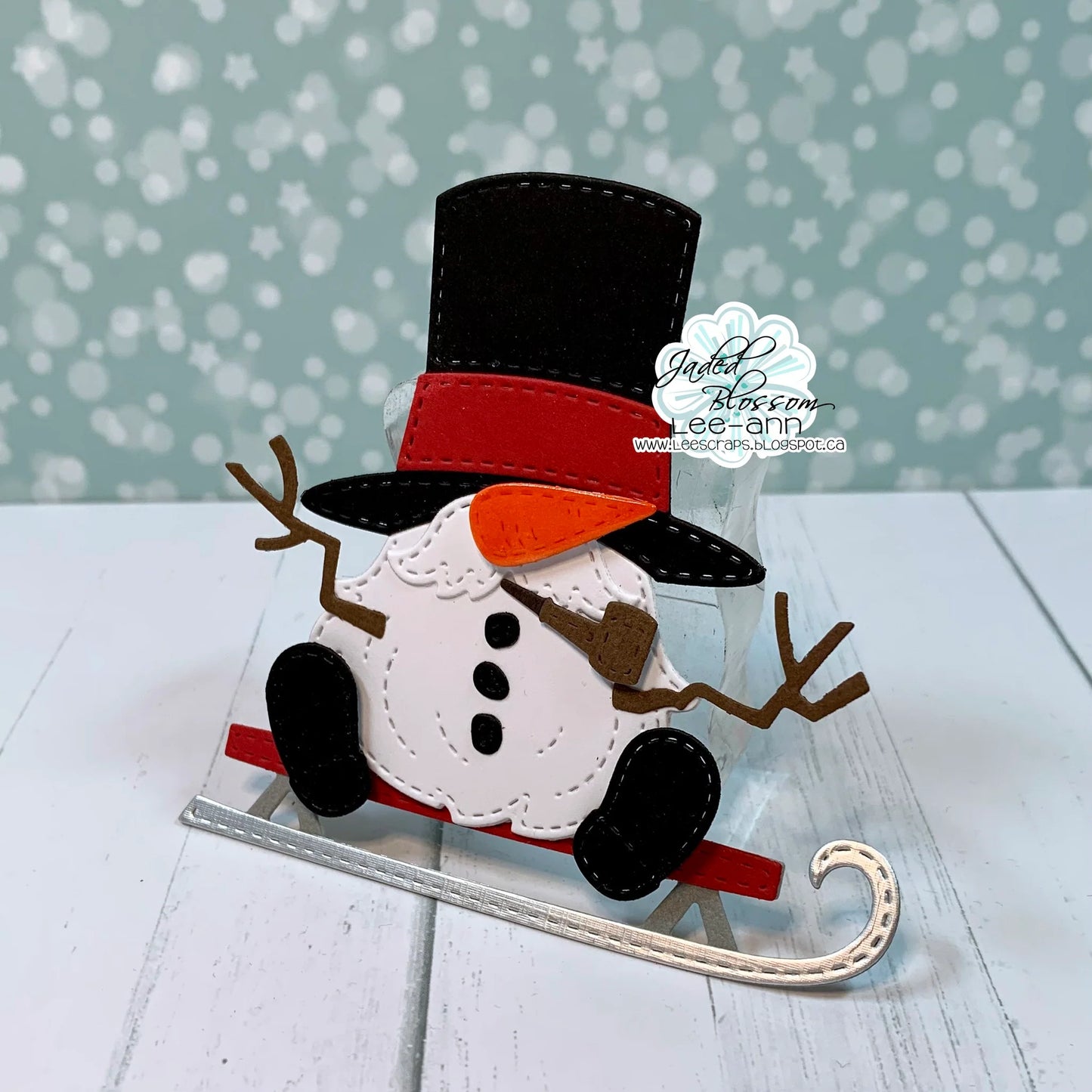 JB Collections Gnome add on snijmallen set voor creatieve kaarten en tafereeltjes - Winter