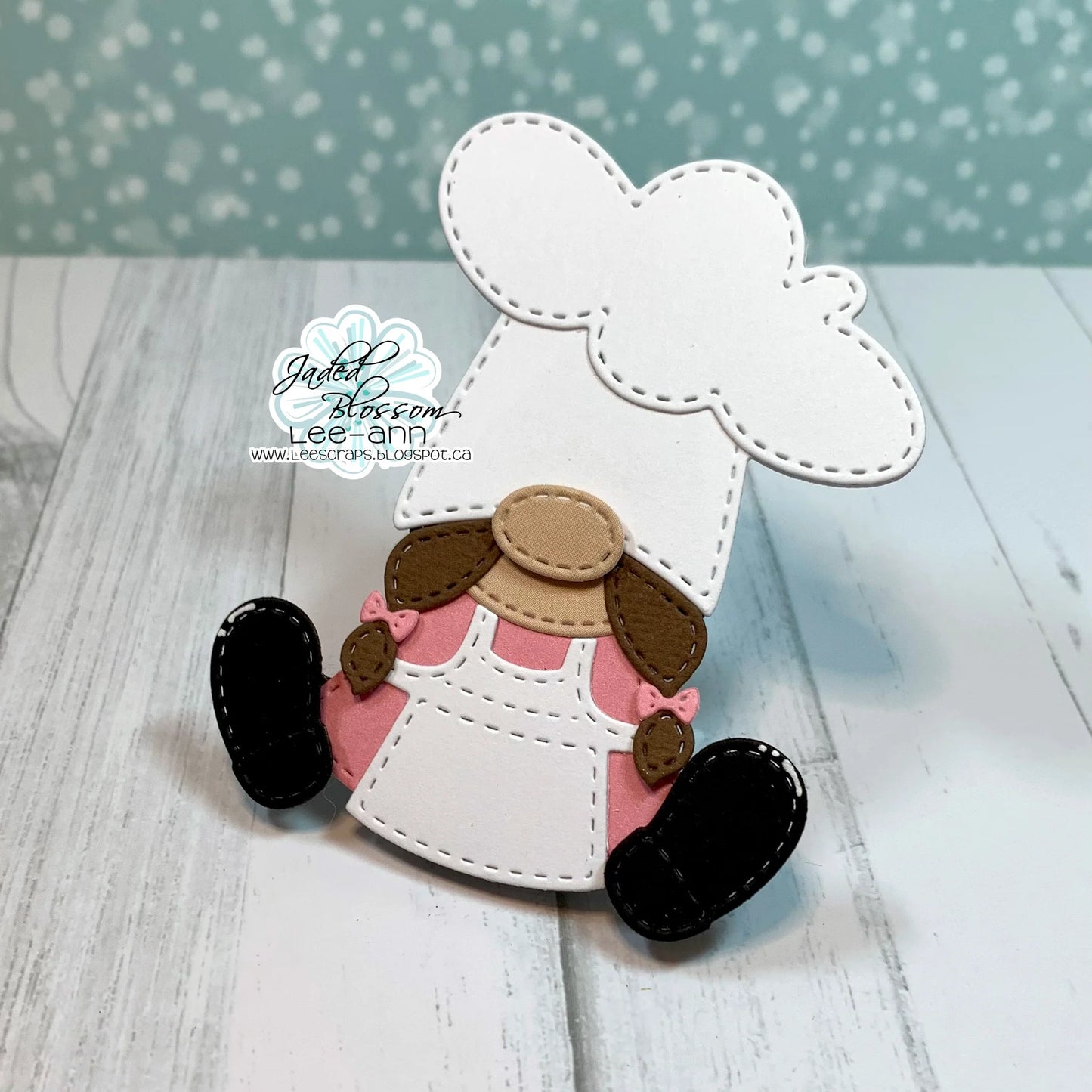 JB Collections Gnome add on snijmallen set voor creatieve kaarten en tafereeltjes - Bakken