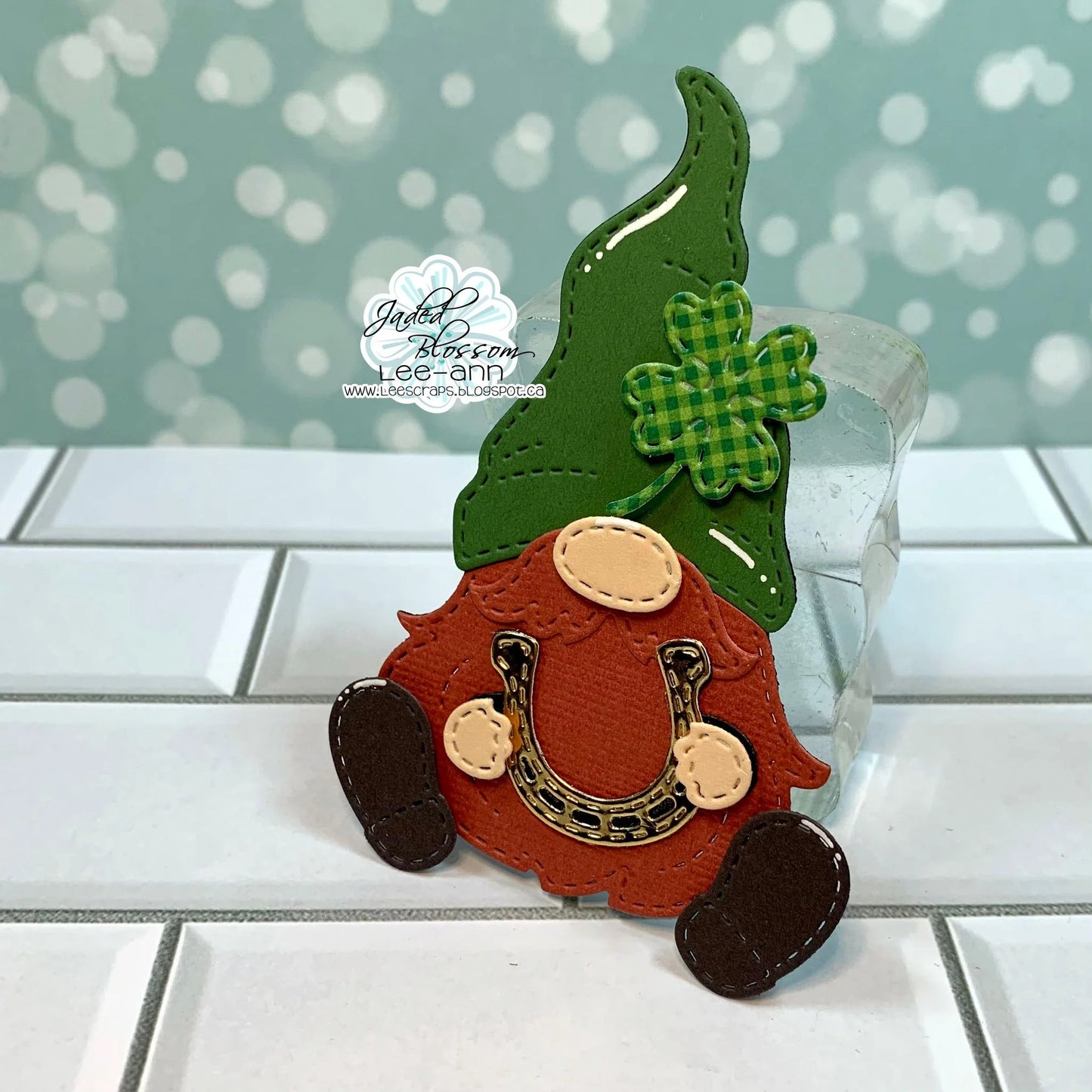JB Collections Gnome add on snijmallen set voor creatieve kaarten en tafereeltjes - St Patricks day