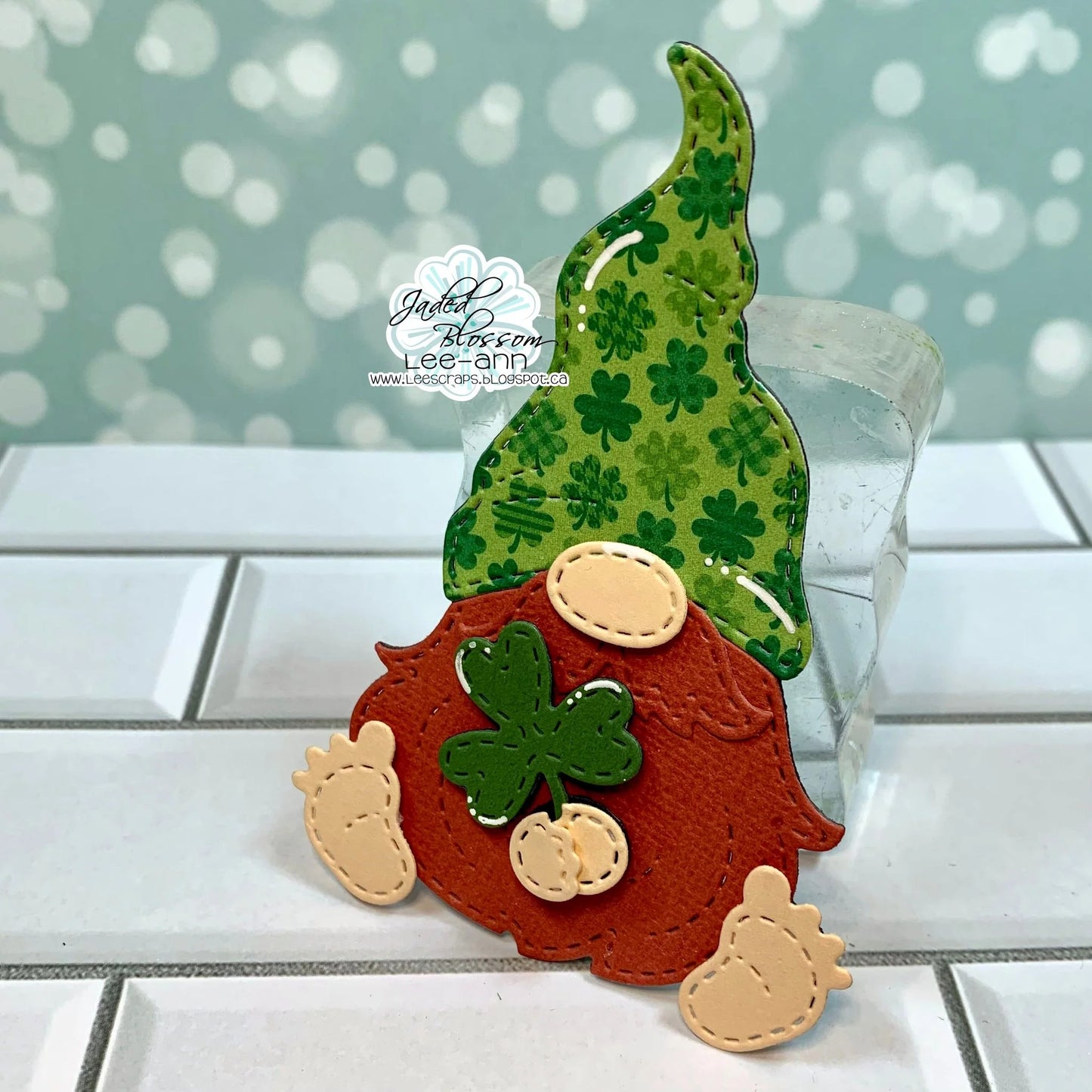 JB Collections Gnome add on snijmallen set voor creatieve kaarten en tafereeltjes - St Patricks day