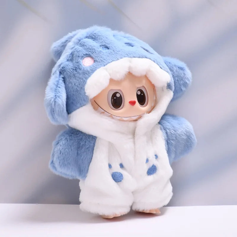 Kleding voor Labubu poppen – Outfit set voor 15/17 cm knuffelpoppen