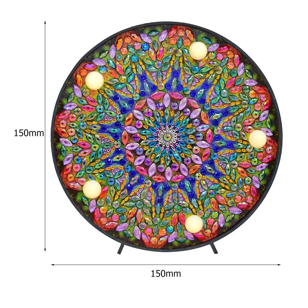 Diamond Painting Lamp Mandala LED Sfeerverlichting