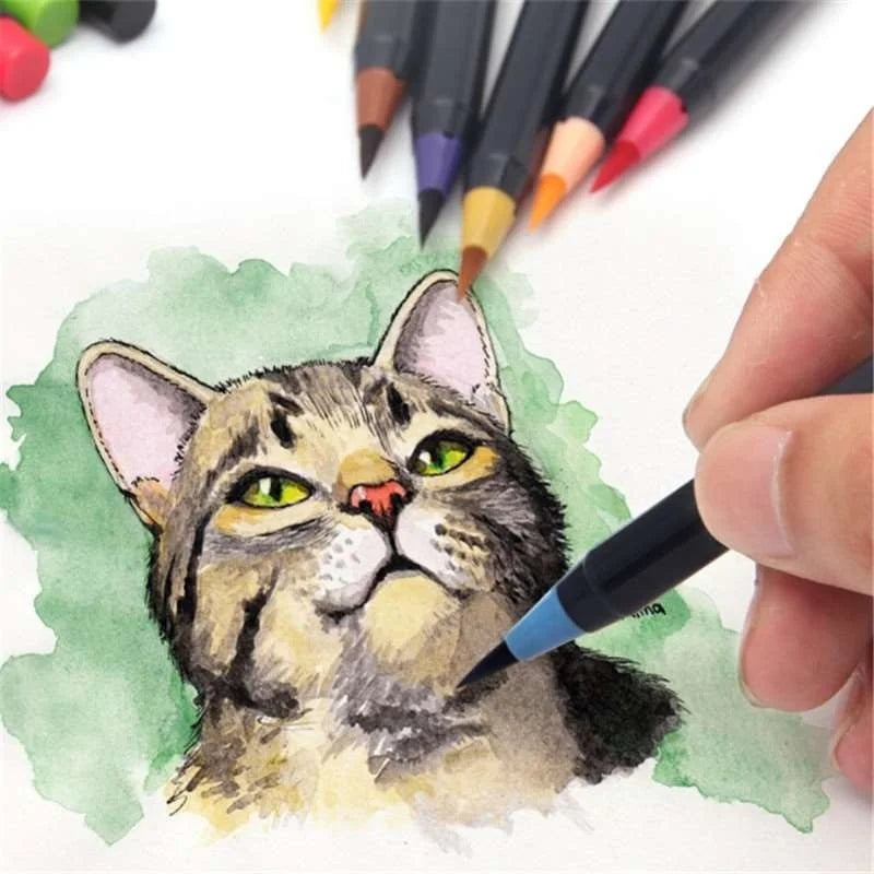 Stiften set – Professionele Art Brush Pens voor creatief tekenen en ontwerpen