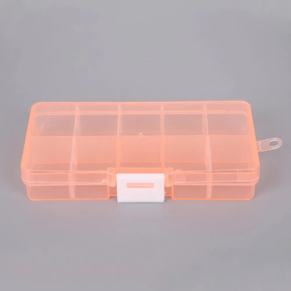 Diamond Painting Sorteer bakje transparant verstelbare opbergbox met 10 vakken