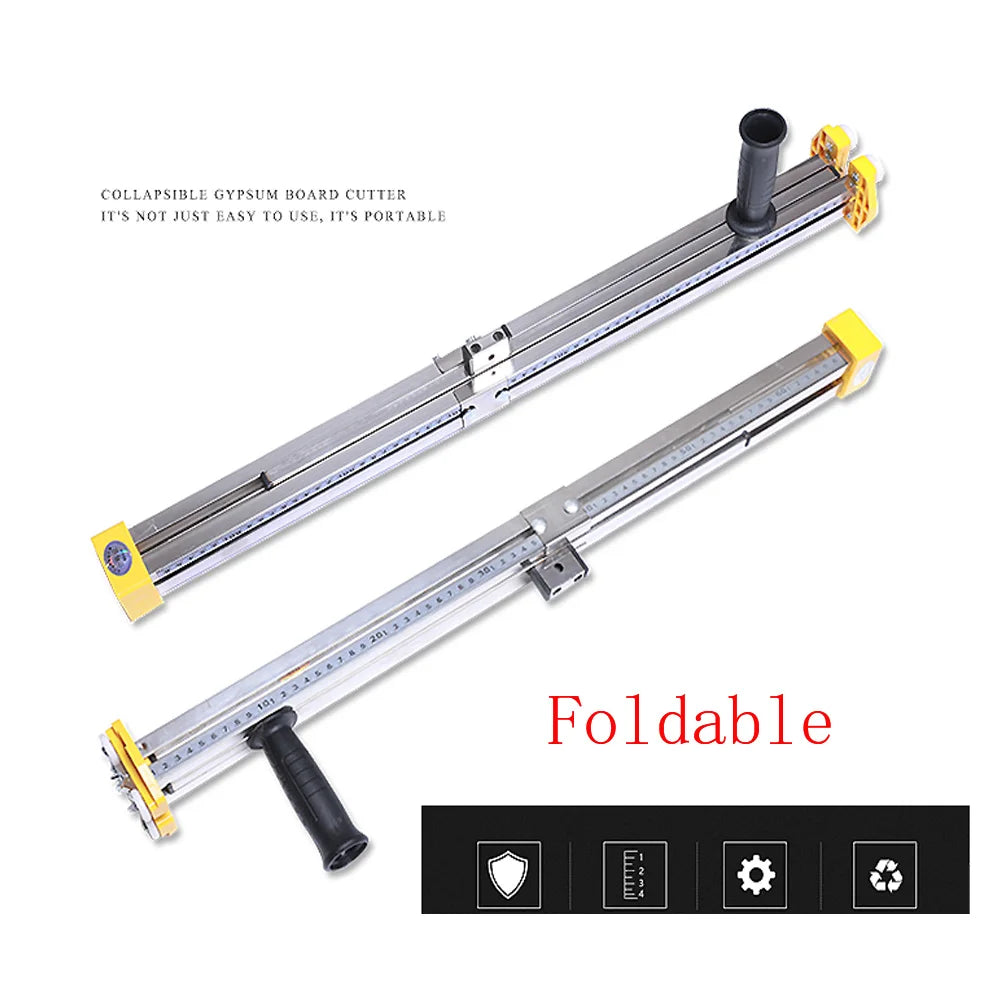 Gipsplaat Snijder van Roestvrijstaal – Automatische Precisie Snijtool met Roller