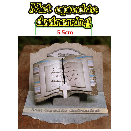 Snijmal Basis Nederlandse Teksten voor Kaarten en Scrapbooking - Met oprechte deelneming