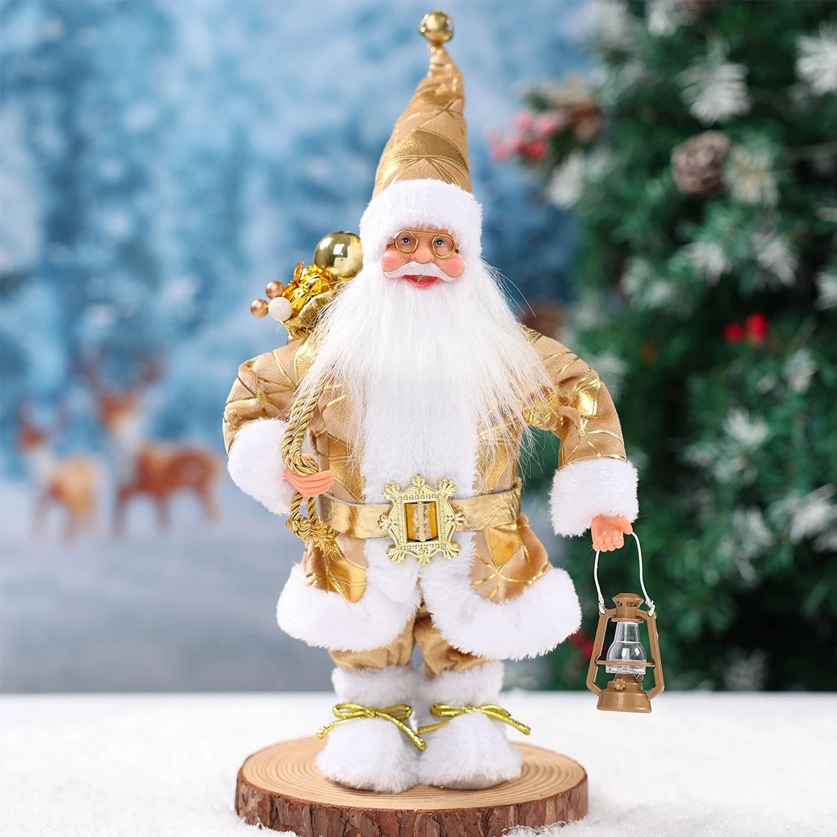 Kerst pop Kerstman decoratie voor huis en feestelijke sfeer