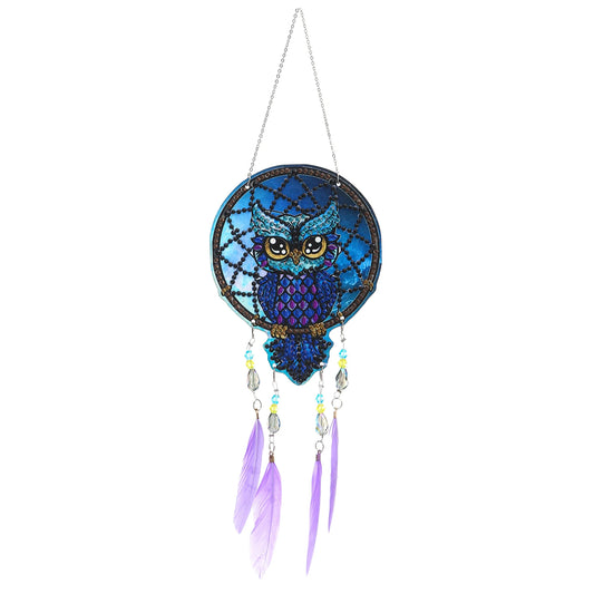 Diamond Painting Dromenvanger dieren - Dubbelzijdige Hanger - DZ3027