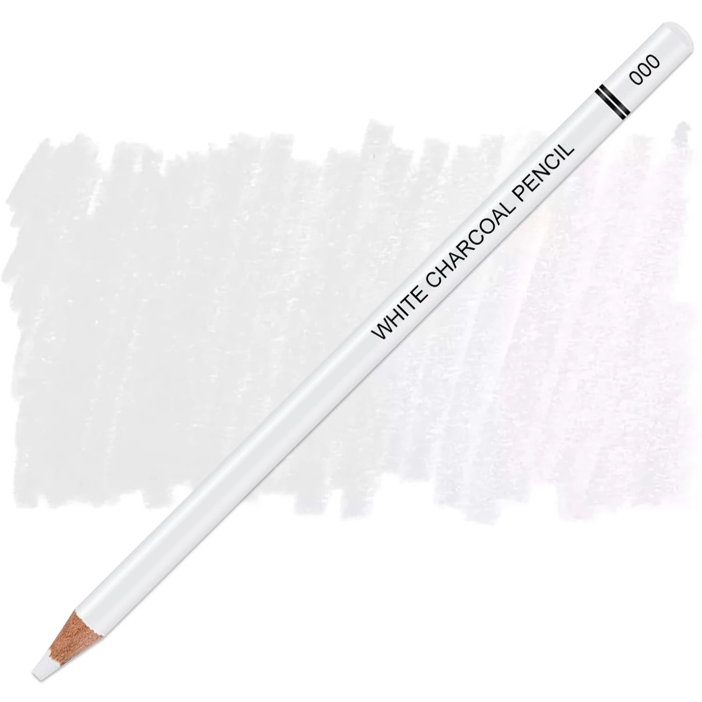 Potloden set wit houtskool – 6 stuks voor schets en highlights