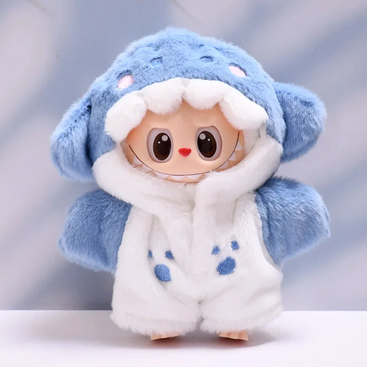 Kleding voor Labubu poppen – Outfit set voor 15/17 cm knuffelpoppen