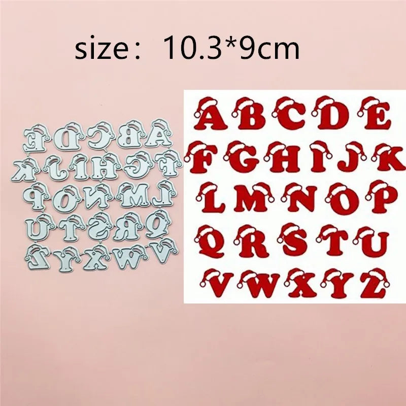 Metalen snijmal Bloem Letter voor scrapbooking en kaarten