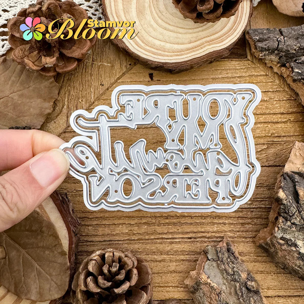 Metalen snijmal voor Kaarten maken en Scrapbook YOU'RE MY FAVORITE