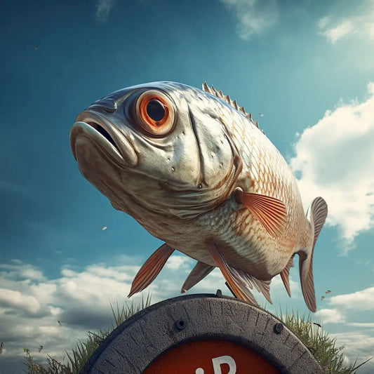 Diamond Painting Dieren ronde of vierkante steentjes - Vis DZDP80365