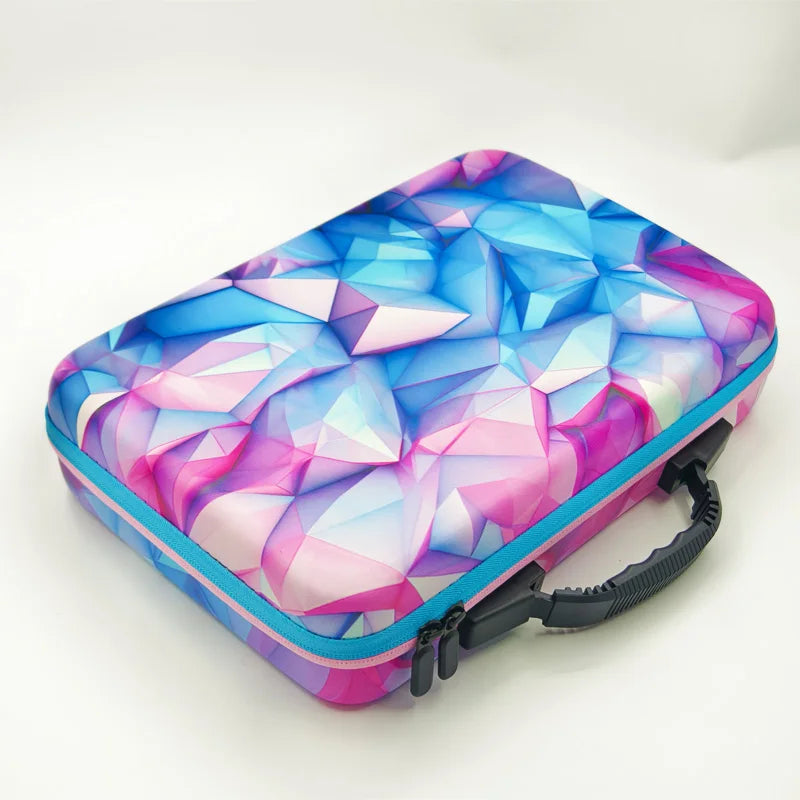 Diamond Painting Opbergkoffer voor 70 Potjes met Kunstleren Afwerking
