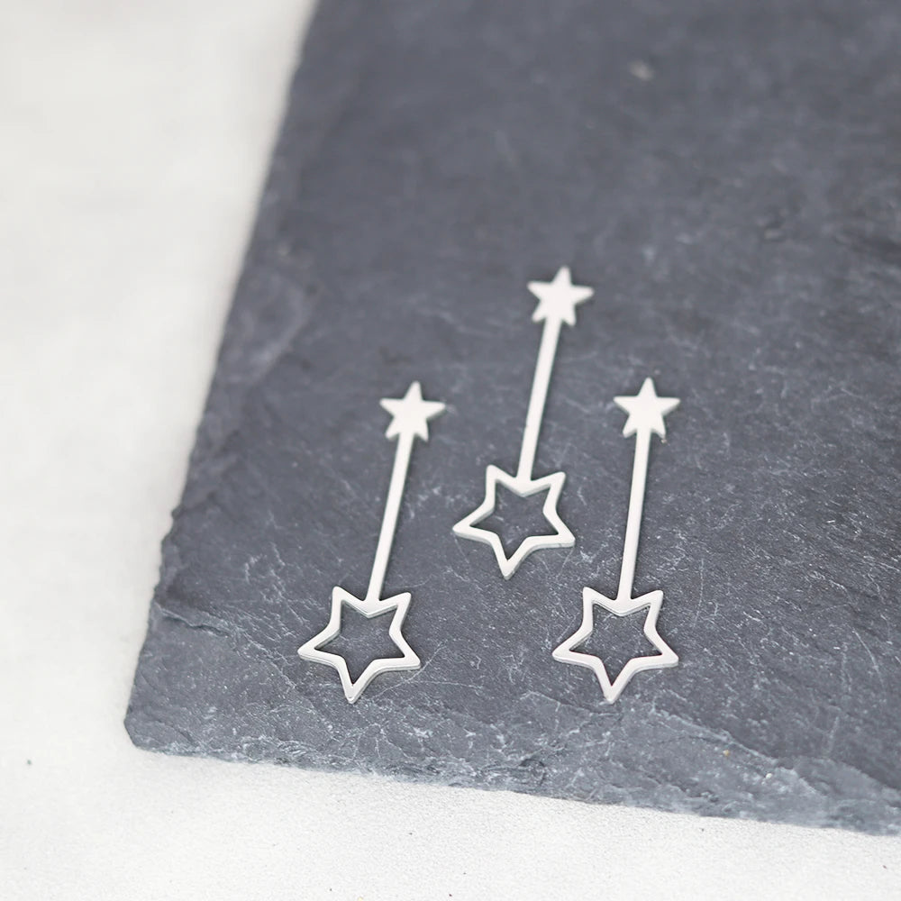 Kerst hangers sneeuwvlok rendier, bel, Kerstboom, Kerstman en meer – vele varianten - 3 stuks