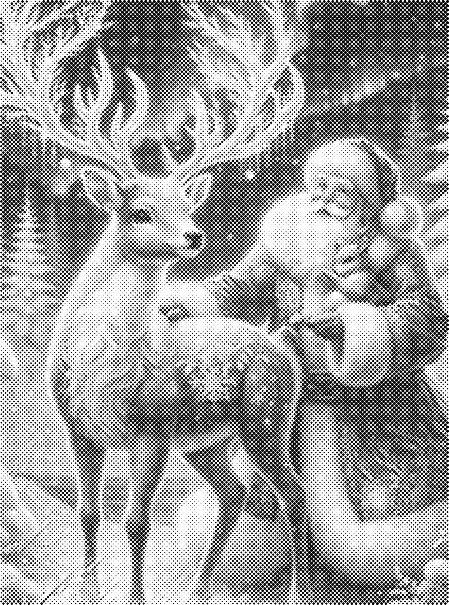 DOT Painting Cartoon Kerst – Één Kleur Stippelkunst